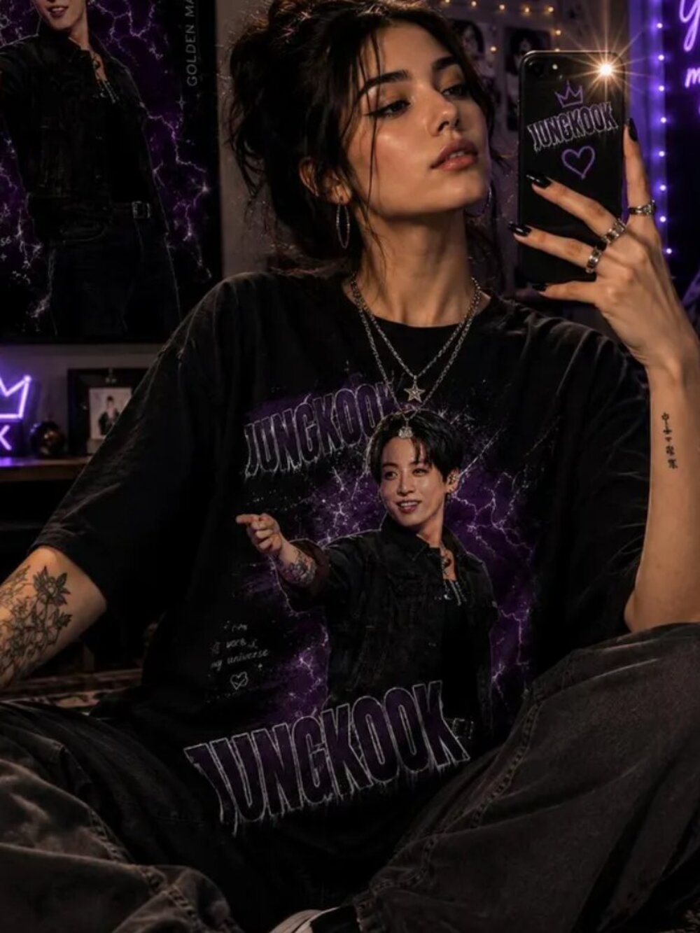 Jungkook shirt,music fan,Perfect Gift for Music Lovers,fan apparel tour shirt